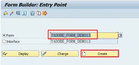 3.Adobe Form_创建对象